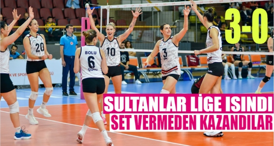 SULTANLAR 1.LİGE ISINDI
