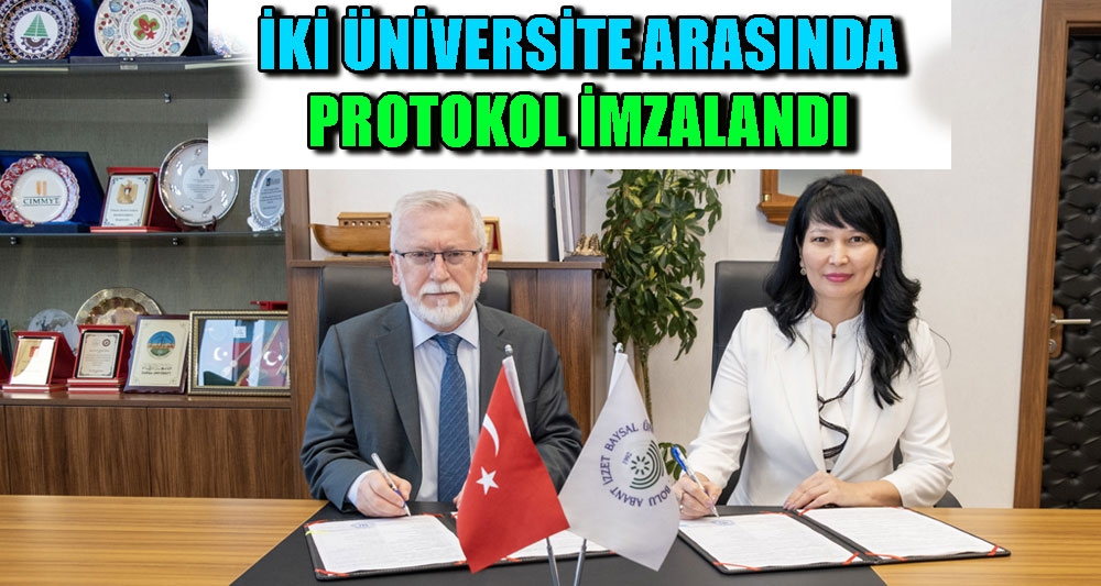 İKİ ÜNİVERSİTE ARASINDA PROTOKOL İMZALANDI