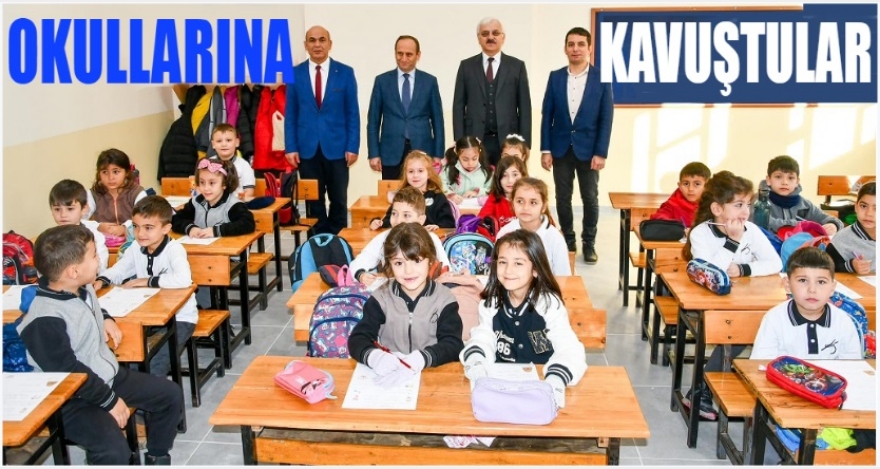 OKULLARINA KAVUŞTULAR