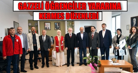 GAZZELİ ÖĞRENCİLER YARARINA KERMES DÜZENLEDİ