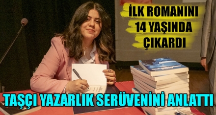 TAŞÇI YAZARLIK SERÜVENİNİ ANLATTI
