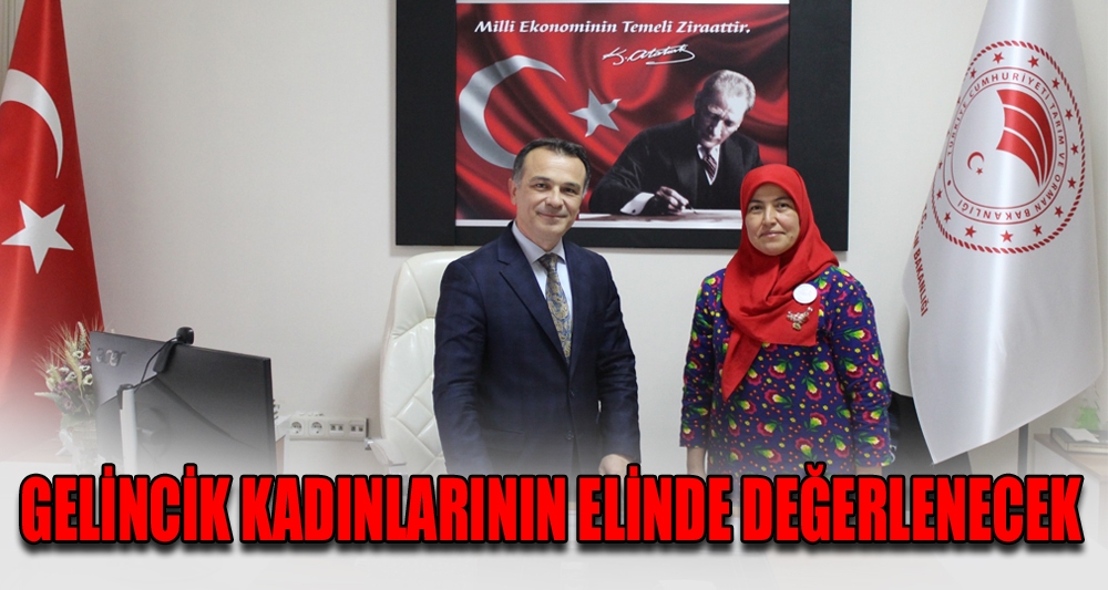 GELİNCİK KADINLARININ ELİNDE DEĞERLENECEK