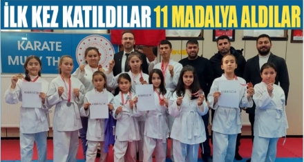 KIBRISCIK KARATE İLÇENİN GURURU OLDU