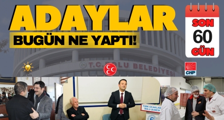 ADAYLAR NE DURUMDA?
