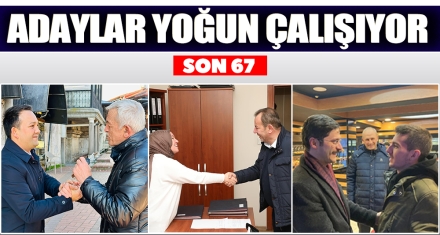ADAYLAR YOĞUN ÇALIŞIYOR 