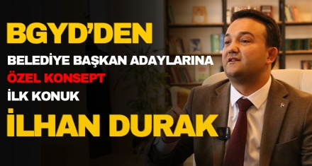 BGYD'DEN BELEDİYE BAŞKAN ADAYLARINA ÖZEL KONSEPT