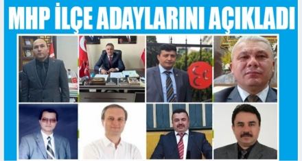 MHP'DE TÜM ADAYLAR AÇIKLANDI 
