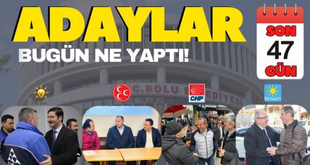 ADAYLARIN PROJELERİ BELLİ OLACAK 