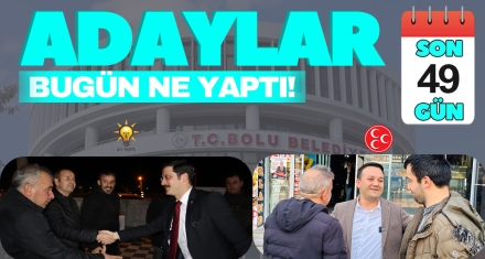 BUGÜN DURAK VE DEMİRKOL SAHADAYDI 
