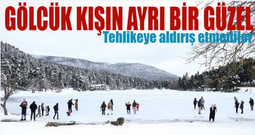 GÖLCÜK KIŞIN AYRI BİR GÜZEL