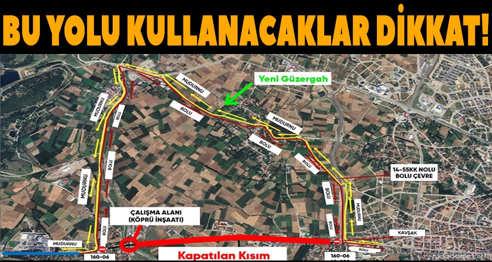 BU YOLU KULLANACAKLAR DİKKAT!