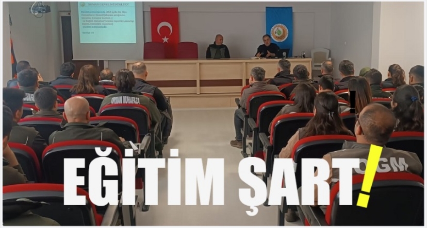 EĞİTİM ŞART!