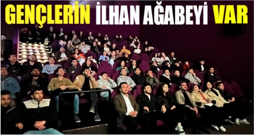 GENÇLERLE SİNEMADA BULUŞTU