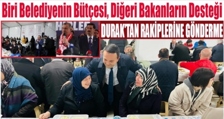 DURAK'TAN RAKİPLERİNE GÖNDERME 