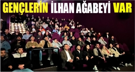 GENÇLERLE SİNEMADA BULUŞTU