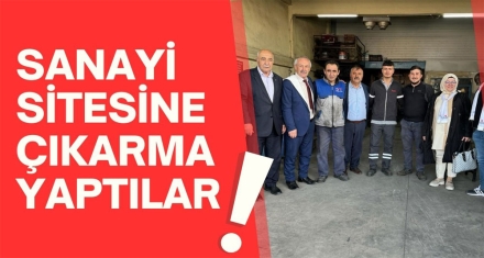 MHP İGM ADAYLARI SA NAYİ SİTESİNE ÇIKARMA YAPTI