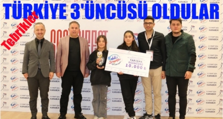 YUNUS EMRE İHO SOSYALFEST'TE TÜRKİYE ÜÇÜNCÜSÜ OLDU