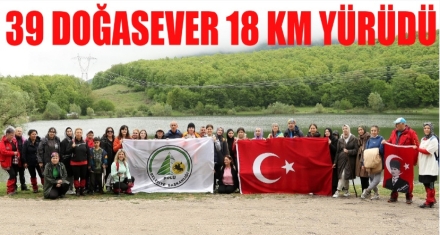SİS VE YAĞMUR DOĞA SEVGİSİNE ENGEL OLMADI