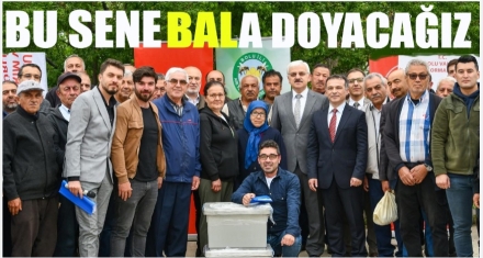 Bu sene bala doyacağız 