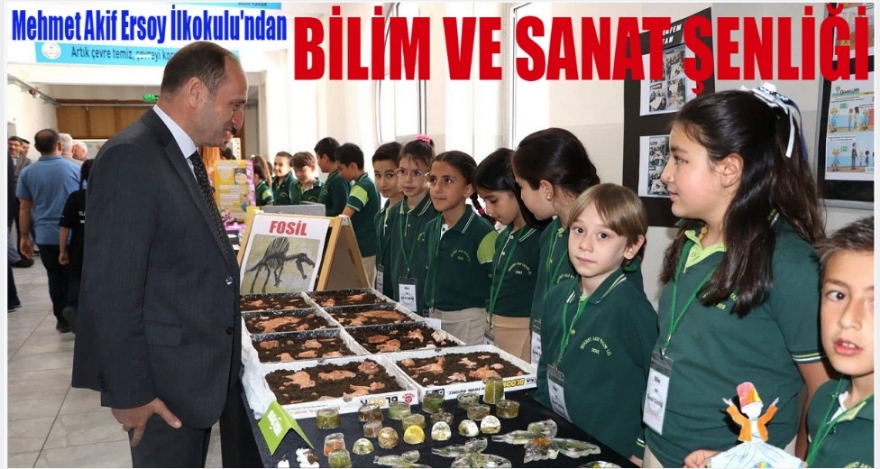 BİLİM VE SANAT ŞENLİĞİ İLGİ GÖRDÜ