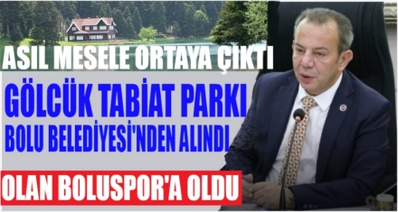 GÖLCÜK BOLU BELEDİYESİNDEN ALINDI