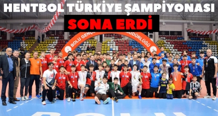 HENTBOL TÜRKİYE ŞAMPİYONASI SONA ERDİ