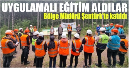 UYGULAMALI EĞİTİM ALDILAR 