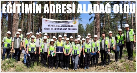 BU KEZ EĞİTİMİ ALADAĞ'DA YAPTILAR 