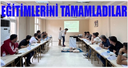 ORKUT İLK YARDIM EĞİTİMİNİ TAMAMLADI