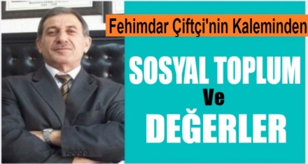 SOSYAL TOPLUM VE DEĞERLER