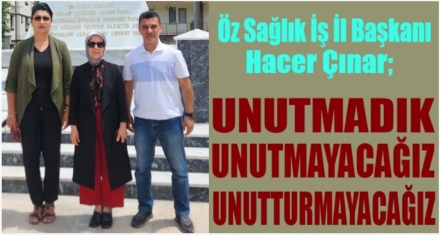 ÇINAR; “DEMOKRASİYE SAHİP ÇIKAN MİLLETİN ZAFERİ”