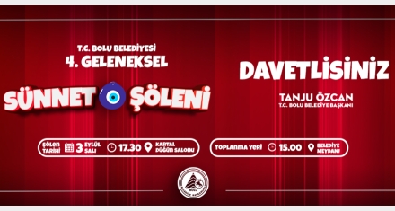 Bolu Belediyesi 4. Geleneksel Sünnet Şöleni 
