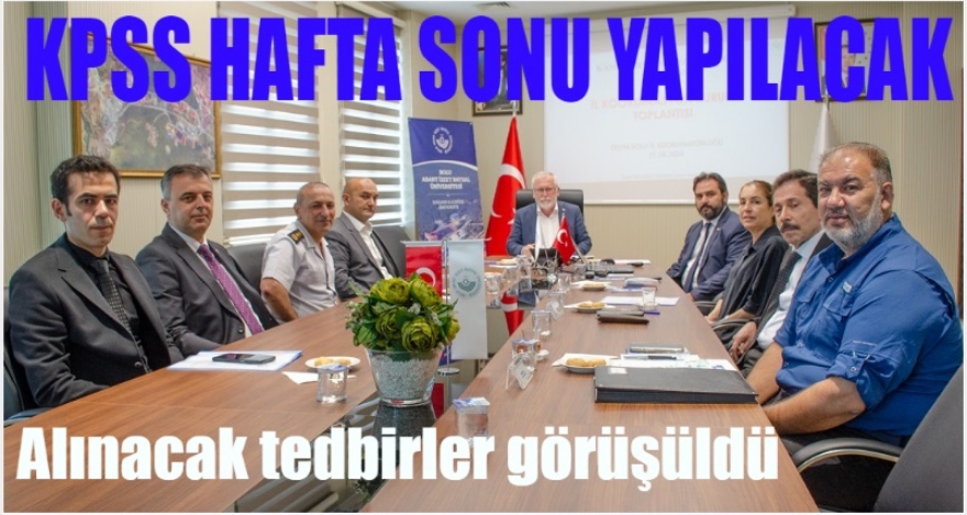 KPSS SINAVI HAFTASONU YAPILACAK