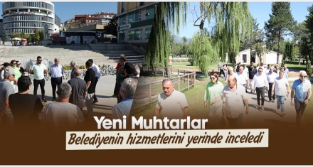 MUHTARLARA HİZMET TANITIM GESİZİ
