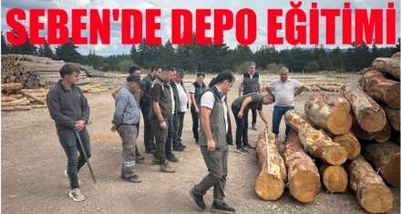 Seben'de depo eğitimi düzenlendi