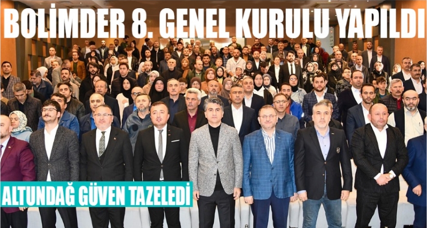 BOLİMDER 8. GENEL KURULU GERÇEKLEŞTİ