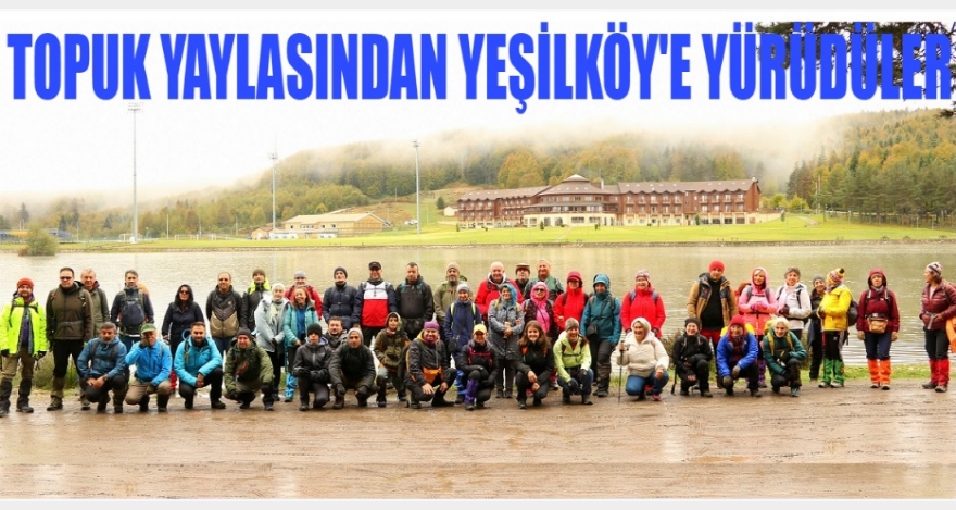 DOĞA YÜRÜYÜŞÜNE REKOR KATILIM