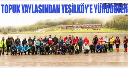 DOĞA YÜRÜYÜŞÜNE REKOR KATILIM