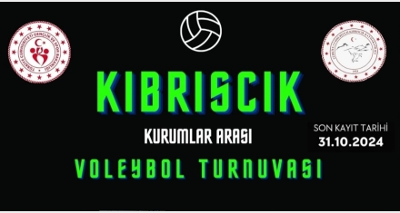 Kıbrıscık'ta Voleybol Turnuvası Başlıyor