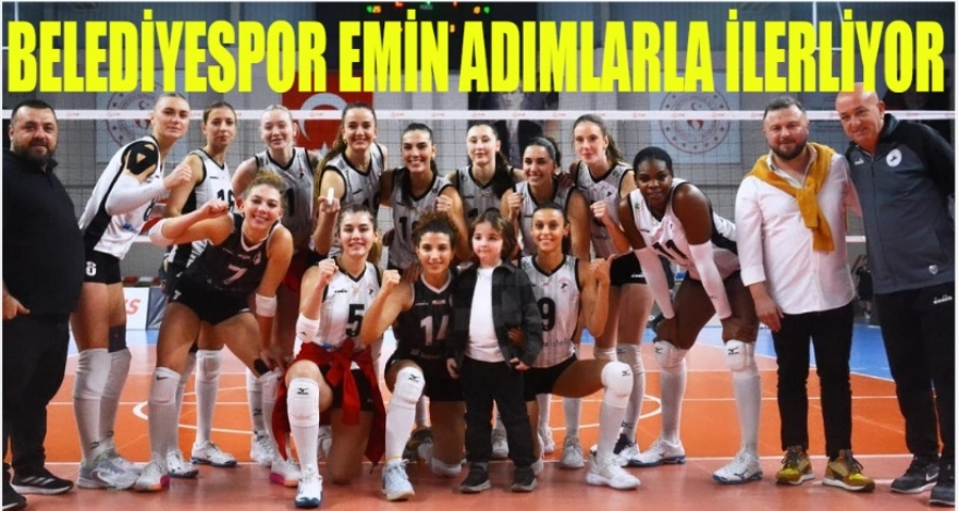 BOLU BELEDİYESPOR EMİN ADIMLARLA İLERLİYOR