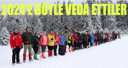 2024'e böyle veda ettiler 