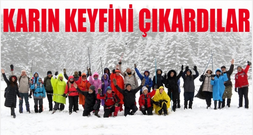 DOĞASEVERLER KARIN KEYFİNİ ÇIKARTTI