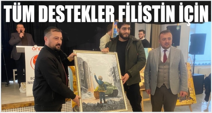 FİLİSTİN İÇİN BİR ARAYA GELDİLER