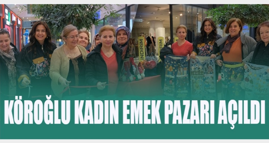 Köroğlu Kadın Emek Pazarı ilk günden yoğun ilgi gördü