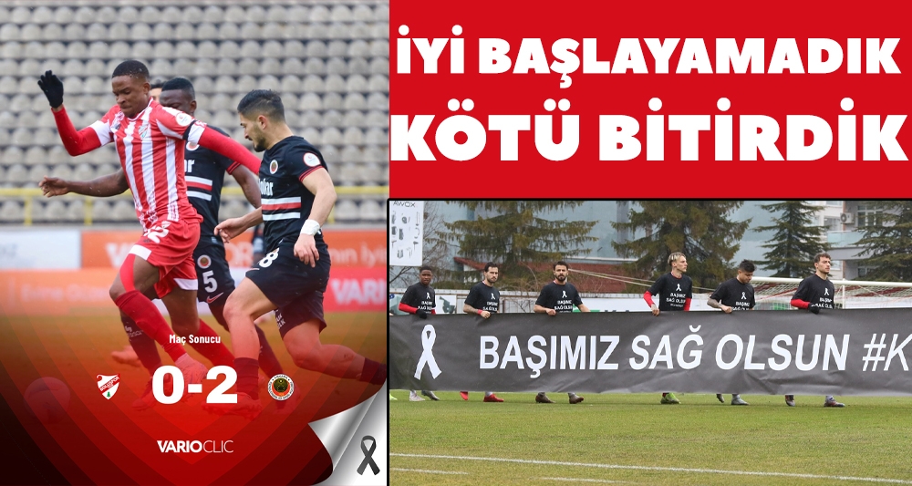 BOLUSPOR HAFTAYI PUANSIZ KAPATTI!