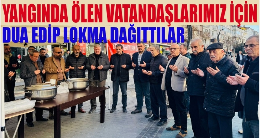 MHP YANGIN ŞEHİTLERİMİZİ UNUTMADI
