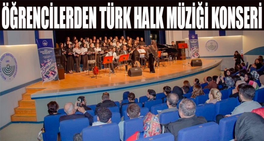 Öğrencilerden Türk Halk Müziği konseri