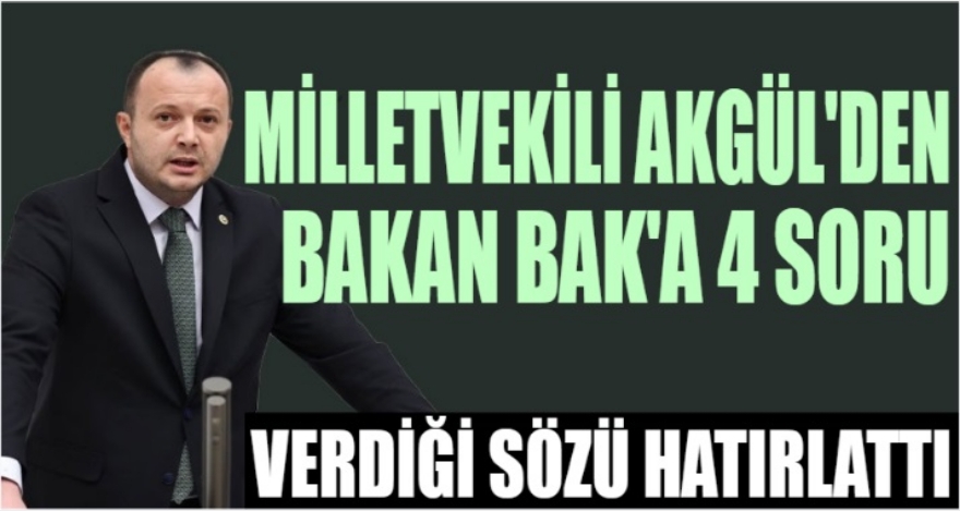 AKGÜL STADYUMU BAKAN'A SORDU