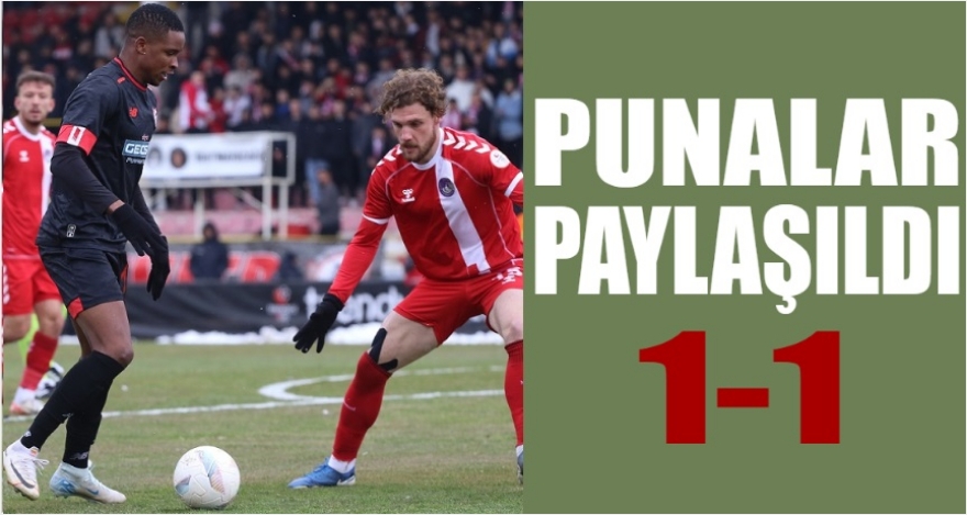 PUANLAR PAYLAŞILDI