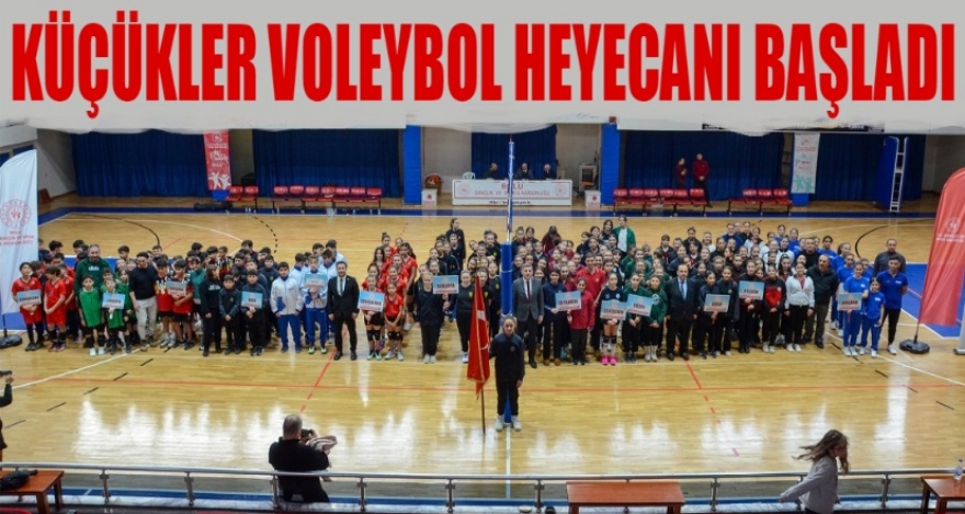 VOLEYBOL HEYECANI BAŞLADI
